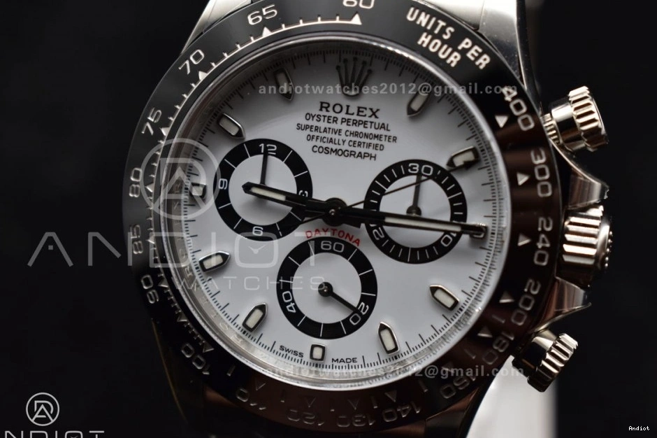 Case 116500 904L Clean Practical 726 White Daytona V3 Bracelet SS And Dial 0727